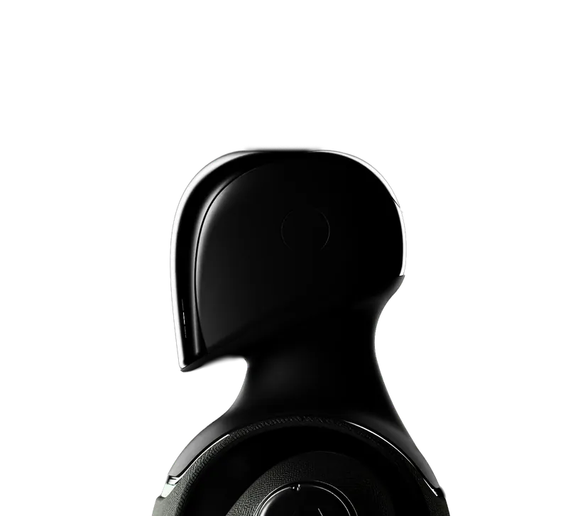 MARK One head in black glass